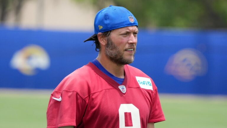 Matthew Stafford injury update: Sean McVay reveals status for Week 1
