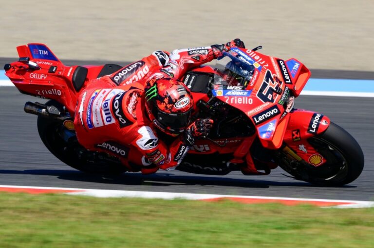 MotoGP Japanese GP: Resurgent Francesco Bagnaia takes pole, Marc Marquez third