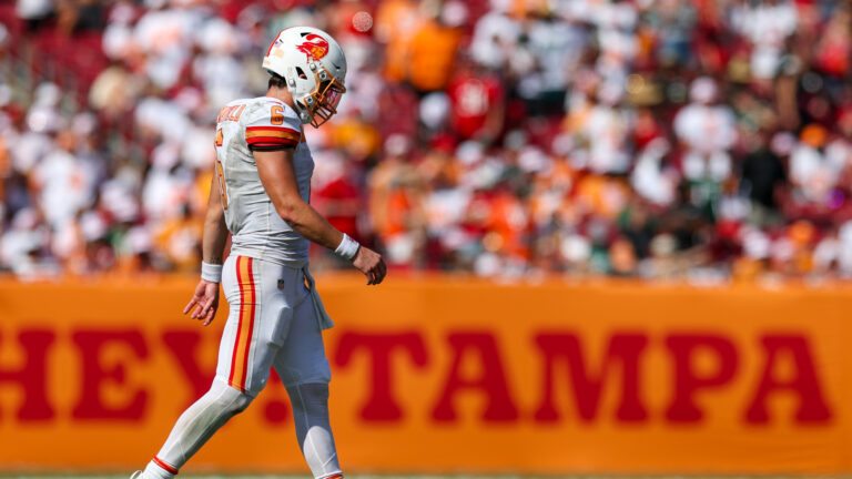 NFL Announces Double Punishment for Baker Mayfield’s Bucs Amid Injury Struggles