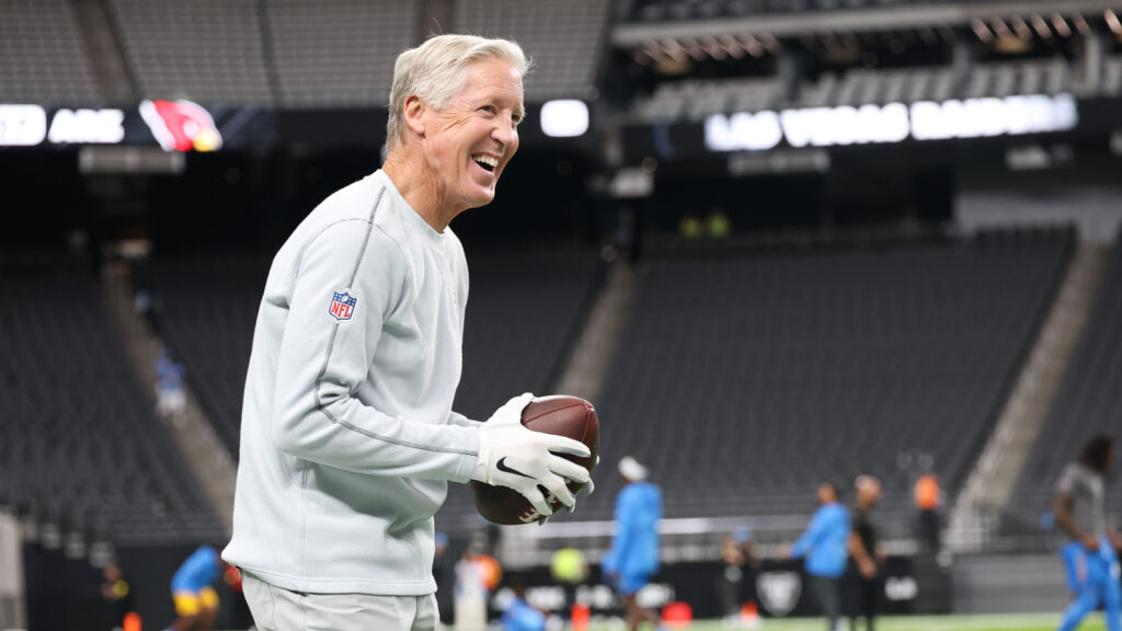 Pete Carroll pokes back at Jim Harbaugh ‘Christmas card’ jab: ‘Just want to remind him we’re still battling’