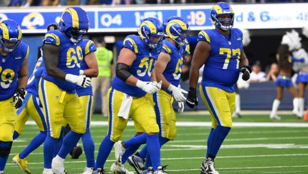 Rams Banking Big on Top Offensive Line In Week 1 — But Health Questions Loom
