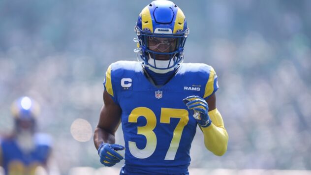 Rams defender scores a second win on Sunday afternoon with the perfect clapback after helping hand Colts their first loss