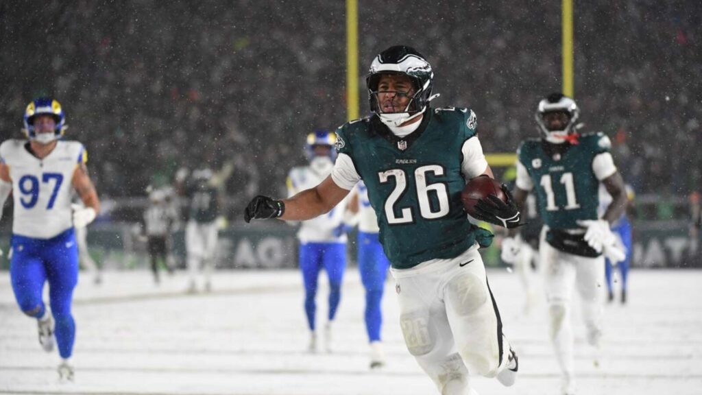 Rams out to stifle Saquon Barkley, Eagles in battle of unbeatens