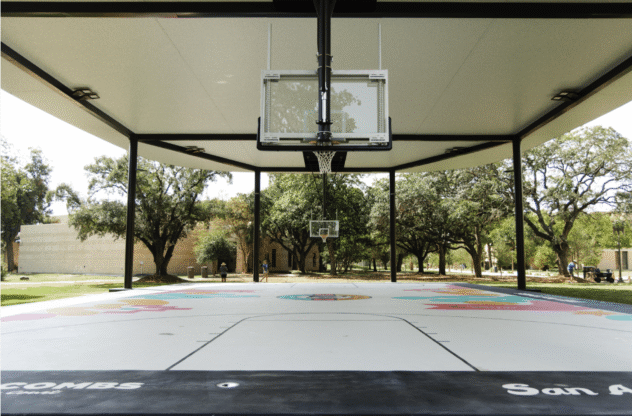 Red McCombs reveal Community Court at HemisFair Plaza