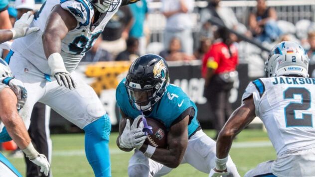 Reports: Eagles acquire RB Tank Bigsby from Jaguars