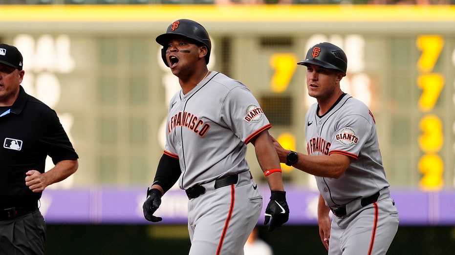 Rockies, Giants get into benches-clearing scrap after Rafael Devers admires home run