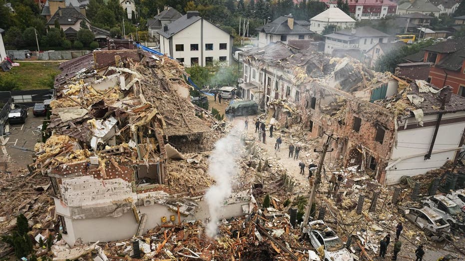 Russia launches massive drone and missile barrage on Ukraine hitting Kyiv, other targets throughout country