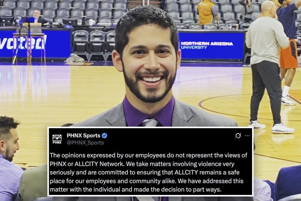 Suns beat writer gets fired after series of controversial Charlie Kirk posts