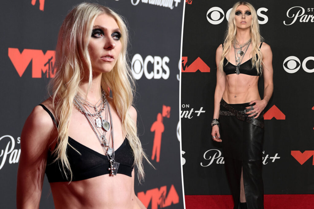 Taylor Momsen reveals secret to her incredible abs on VMAs 2025 red carpet