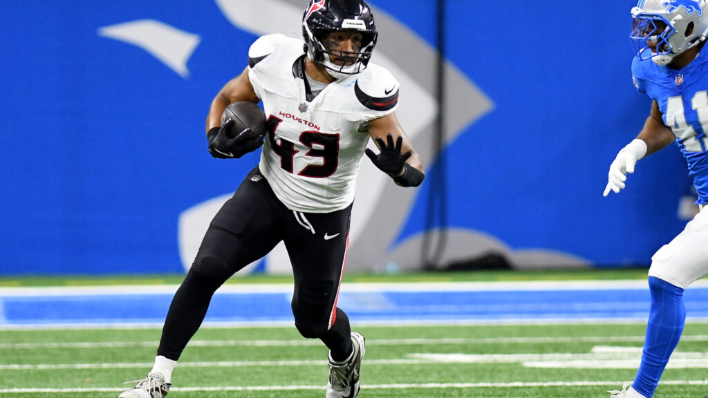 Texans Place FB Jakob Johnson On Injured Reserve