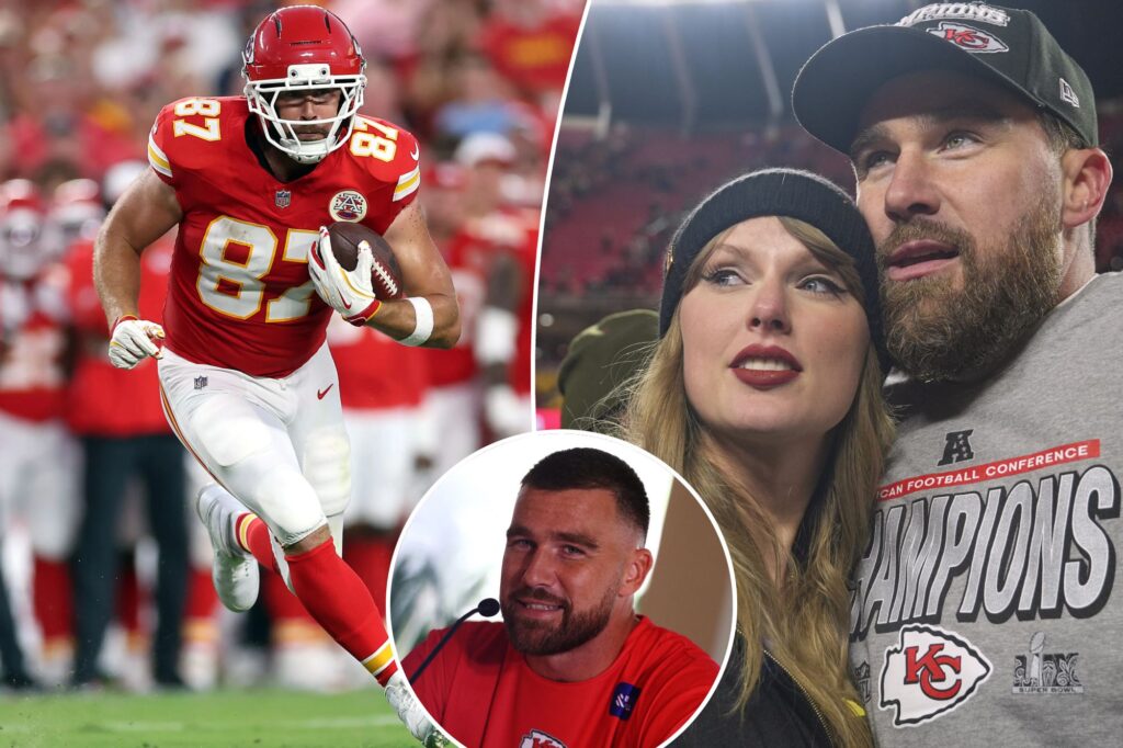 Travis Kelce ‘feeling young’ as NFL retirement rumors swirl after Taylor Swift engagement