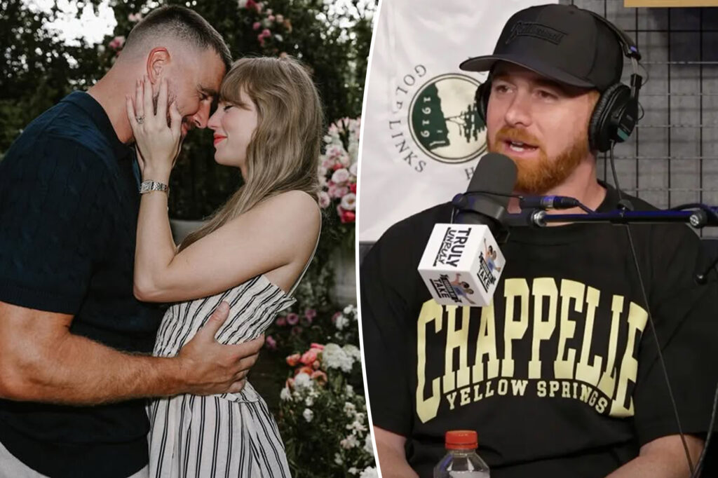 Travis Kelce’s comedian pal not expecting wedding invite because Taylor Swift is ‘controlling’ guest list