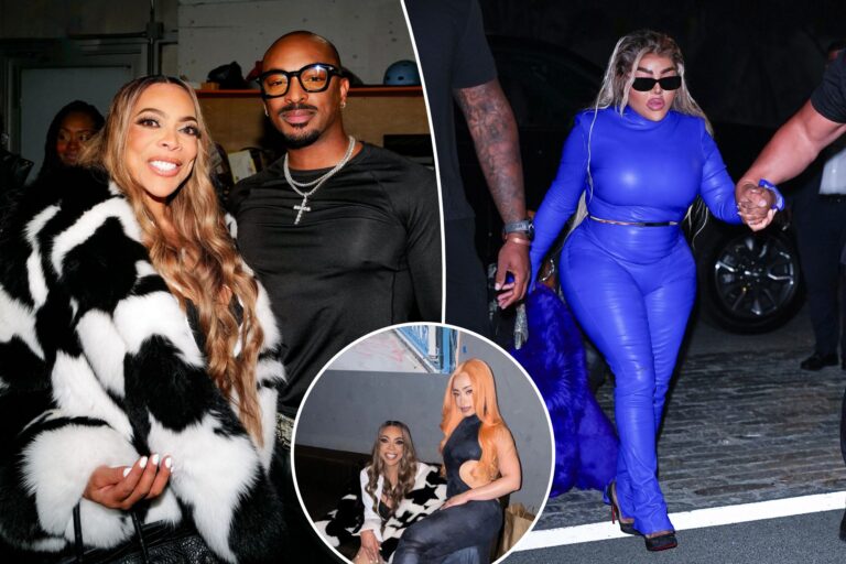 Wendy Williams hangs with hip hop A-list Lil Kim and Ice Spice at LaQuan Smith show