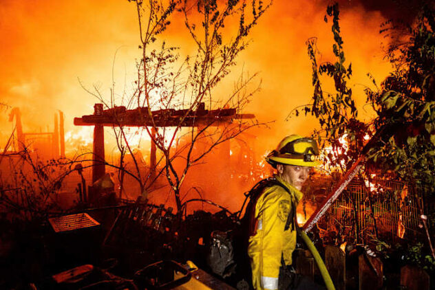 Wildfire devastates historic California gold mining town, homes burn in blaze caused by lightning