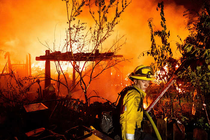 Wildfire devastates historic California gold mining town, homes burn in blaze caused by lightning