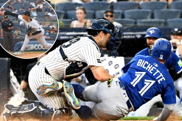 Yankees finally figure out how to beat Blue Jays after lengthy rain delay, inch closer in AL East chase