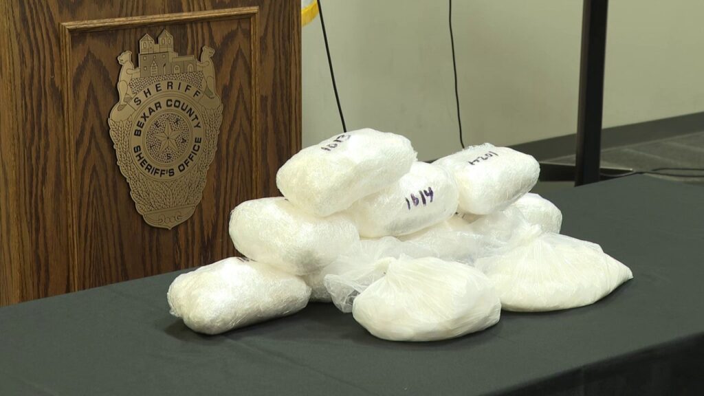 10 kilograms of methamphetamine laced with fentanyl seized at downtown hotel, BCSO says