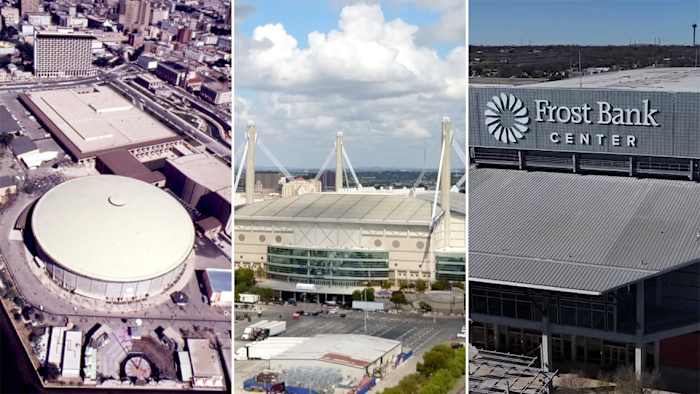 A history of the Spurs’ former and current home arenas in San Antonio