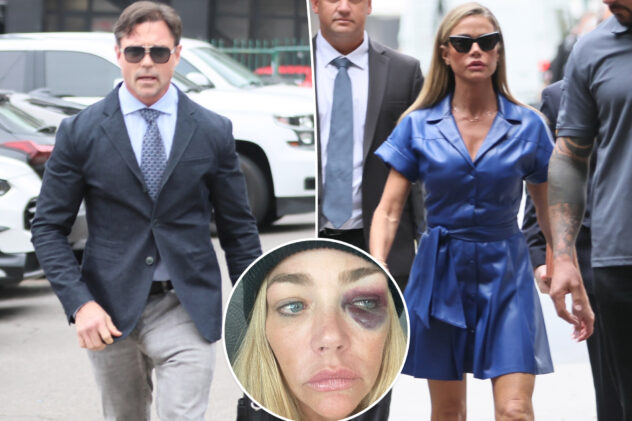 Aaron Phyper’s cousin claims she saw him ‘choke’ and ‘slam’ Denise Richards against a wall