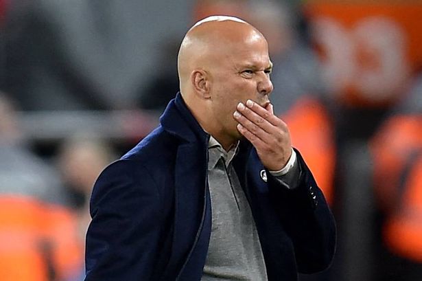 Arne Slot's instant reaction after Liverpool lost to Man Utd at Anfield