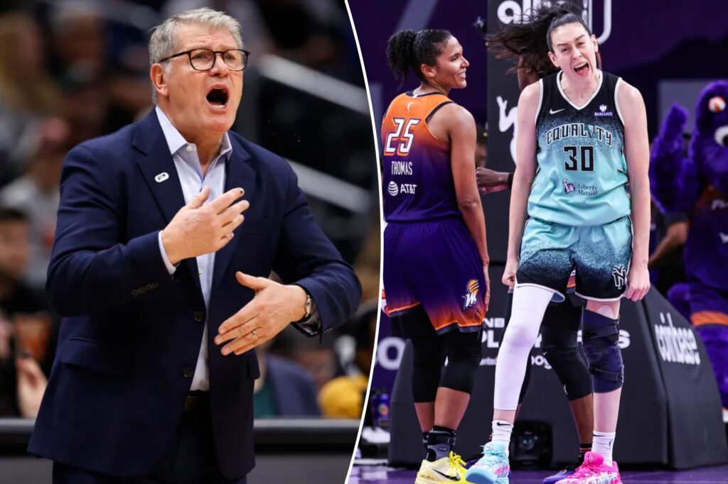 Breanna Stewart’s rocky Liberty season doesn’t worry Geno Auriemma one bit
