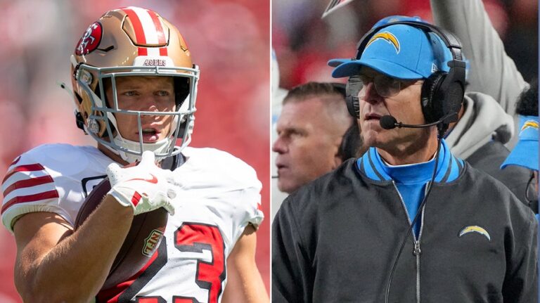 Christian McCaffrey, Jim Harbaugh headline NFL's Salute to Service nominees