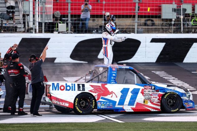 Corey Heim fights back from start wreck for historic NASCAR Truck win