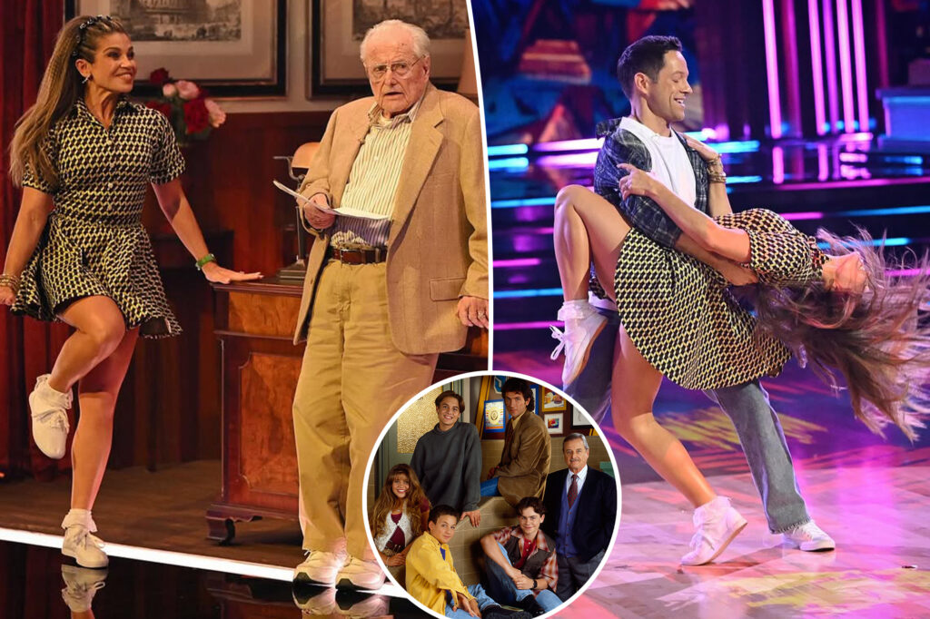 Danielle Fishel hosts epic ‘Boy Meets World’ reunion on ‘DWTS’ as she performs with William Daniels, 98, during Dedication Night