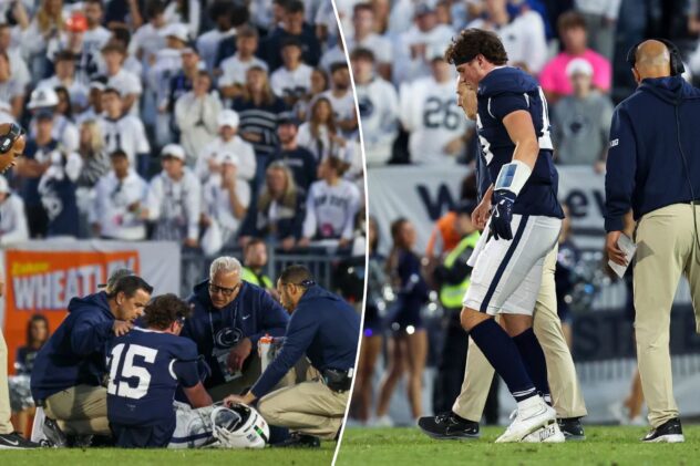 Drew Allar out for rest of year as Penn State’s nightmare season gets even worse