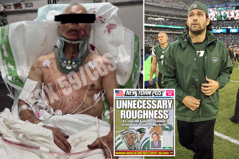 Family of grease truck driver brutally bashed by Mark Sanchez give update on his condition