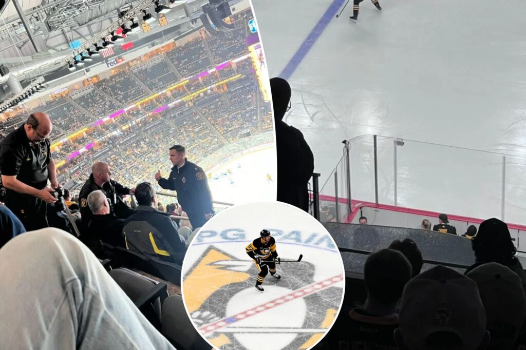 Fan hospitalized after falling from upper level during Penguins game