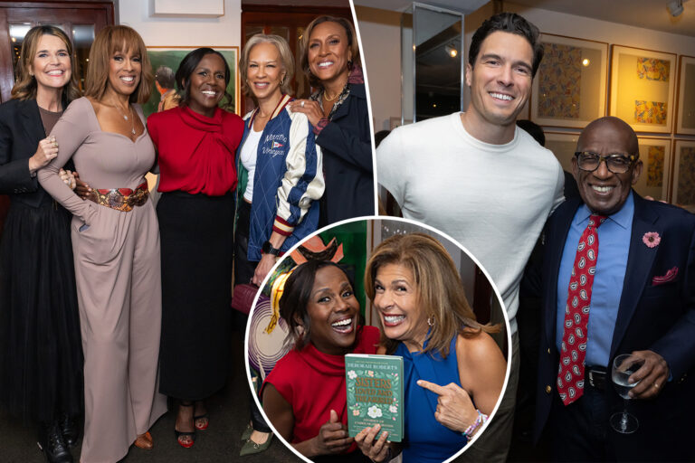 Hoda Kotb, Gayle King, Robin Roberts celebrate Deborah Roberts’ book