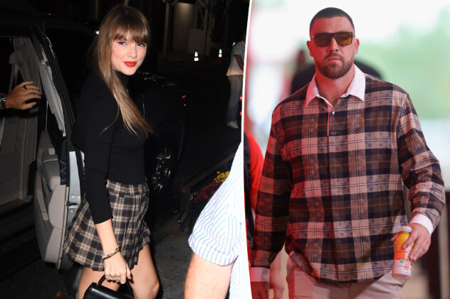 How Travis Kelce channeled Taylor Swift’s recent look ahead of his Chiefs game
