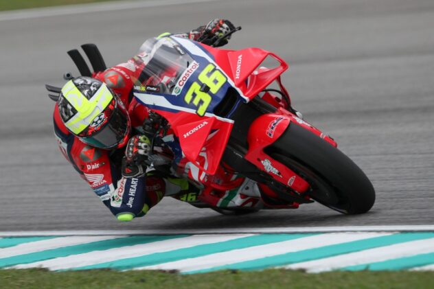 Joan Mir celebrates “easy” day at Sepang as Honda trio lauds bike