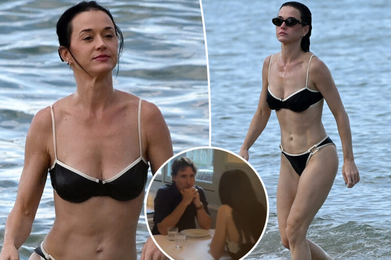 Katy Perry and shirtless Justin Trudeau get hot and heavy on singer’s yacht