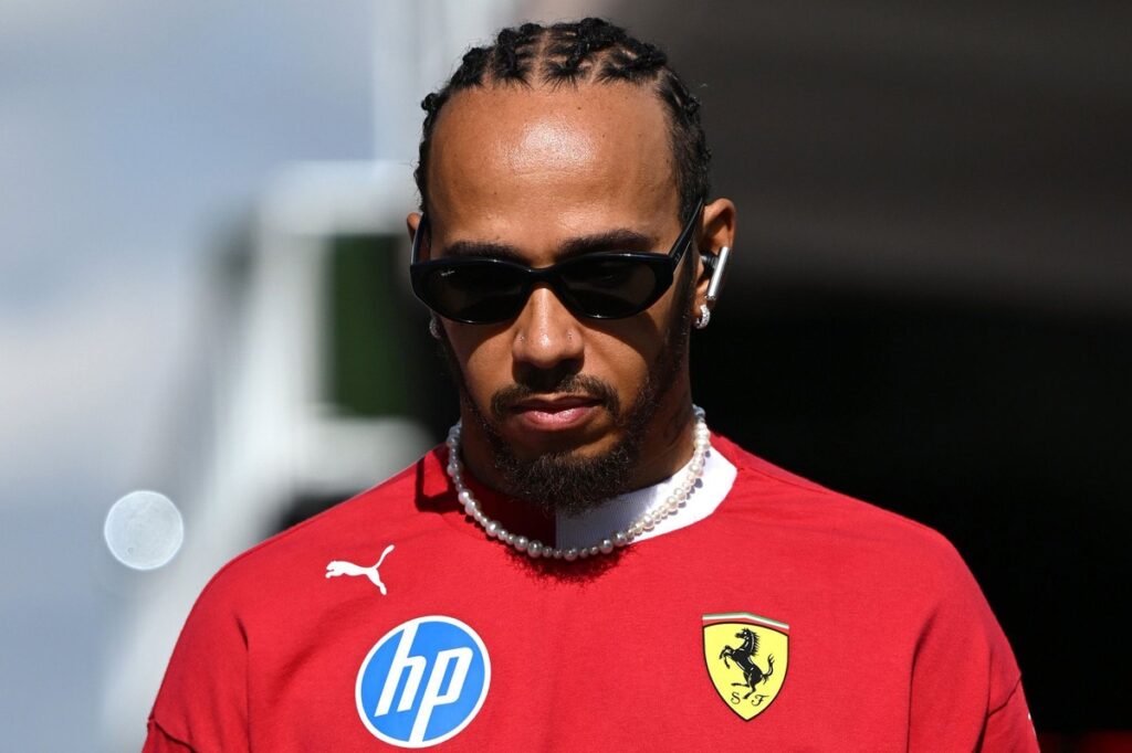 Lewis Hamilton and Charles Leclerc dejected as Ferrari form ‘falls away’ in US GP sprint qualifying