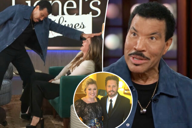 Lionel Richie performs grief exorcism on Kelly Clarkson after ex Brandon Blackstock’s death: ‘I can save you’