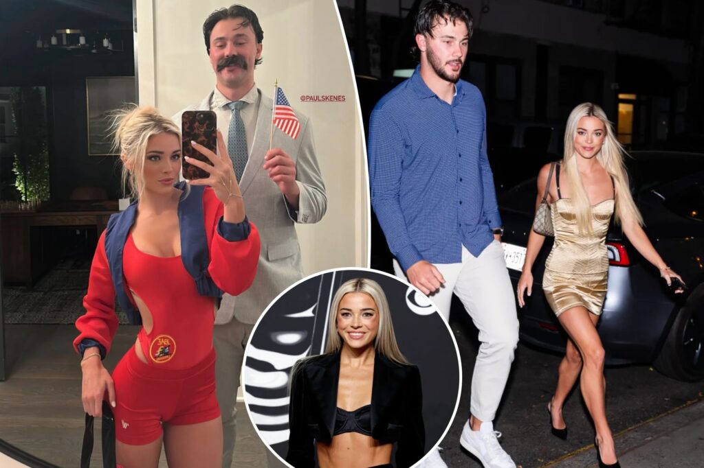 Livvy Dunne, Paul Skenes wear Borat-themed couples Halloween costume: ‘Great success!’