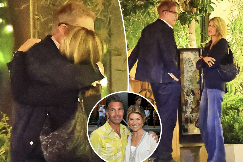 Lori Loughlin spotted embracing James Tupper one day before split news
