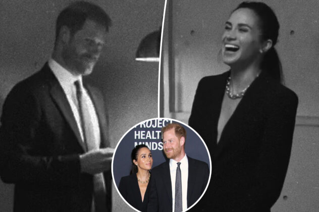 Meghan Markle shares intimate backstage moment with Prince Harry at NYC gala: ‘Always keeps me laughing’