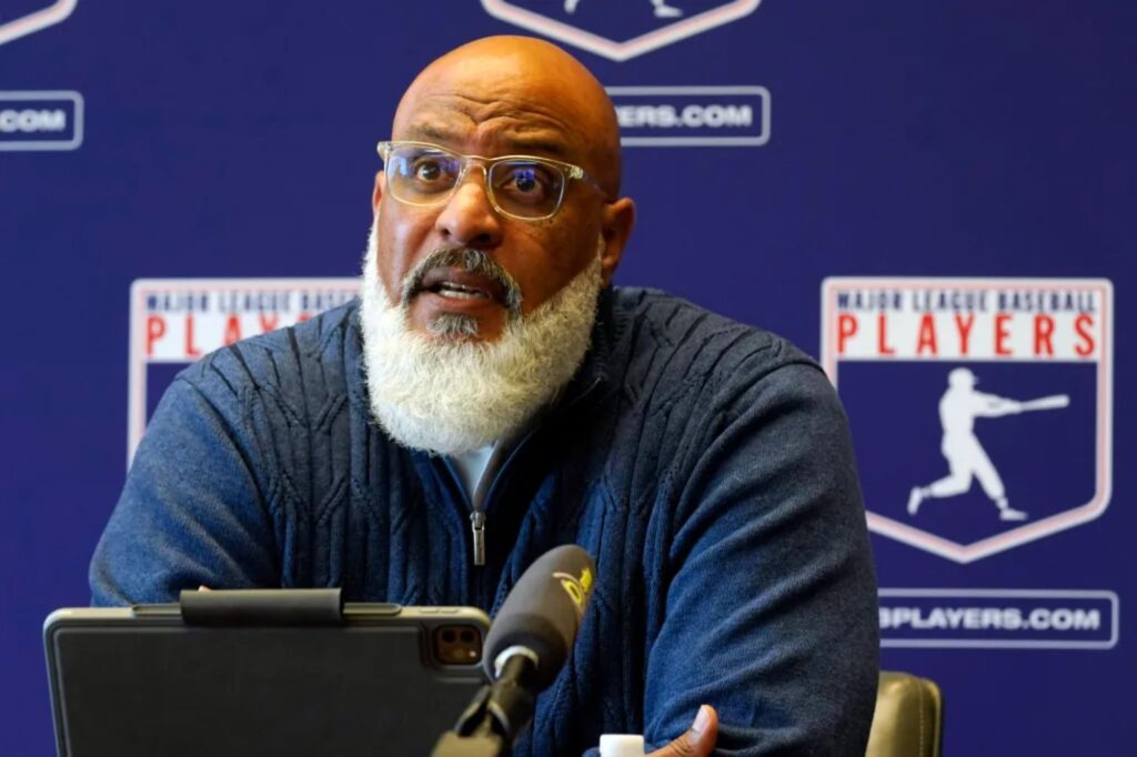 MLBPA head Tony Clark calls out safety concerns for players amid NBA gambling scandal