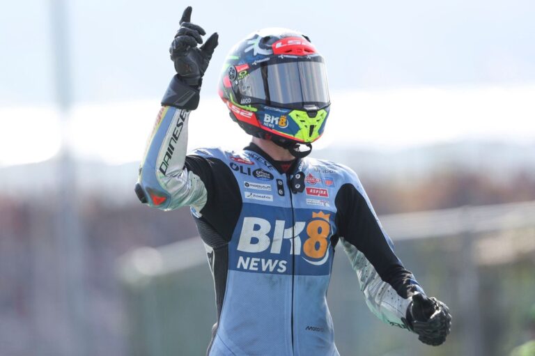 MotoGP Indonesian GP: Fermin Aldeguer dominates as Marc Marquez crashes