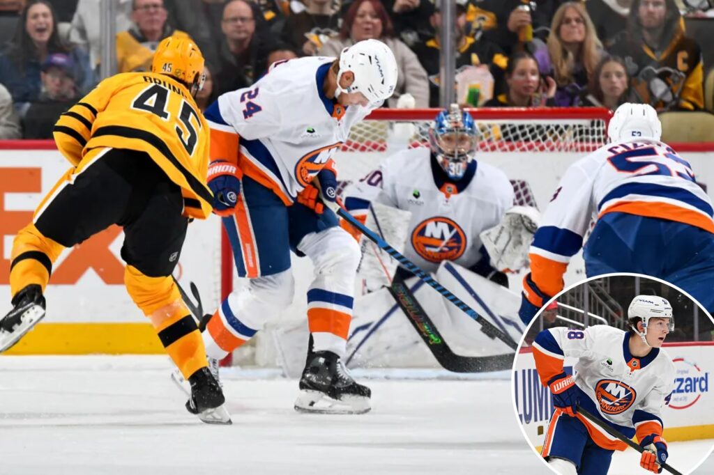 New-look Islanders succumb to same old issues in opening loss to Penguins