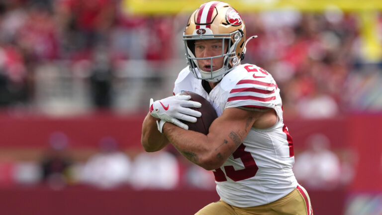 NFC Notes: Christian McCaffrey, Sean McVay, 49ers, Rams