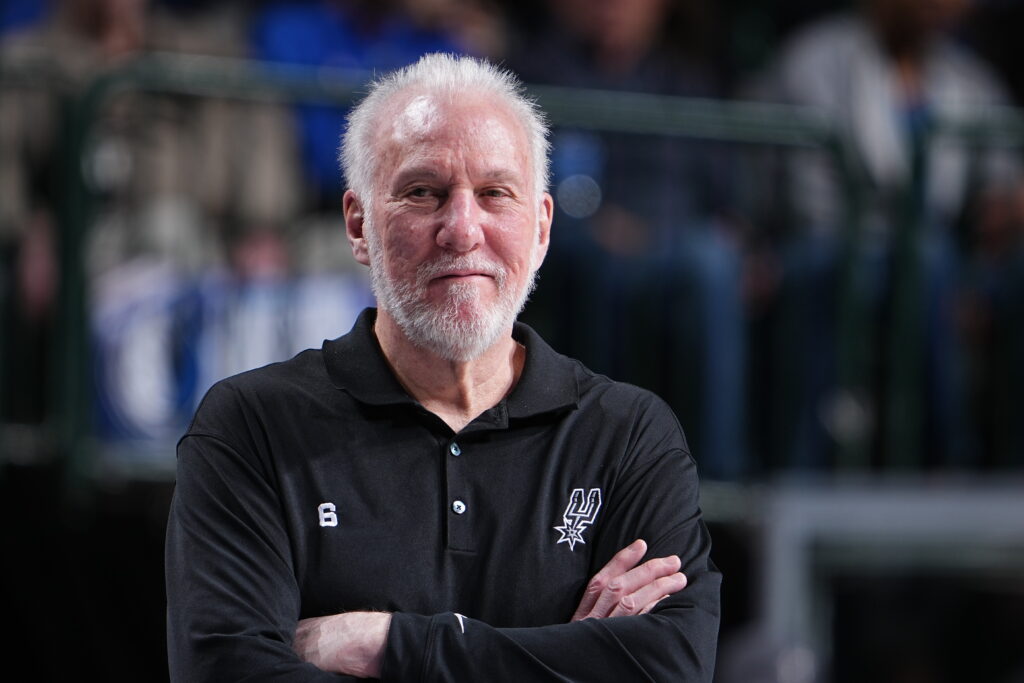 Open Thread: Photo of Pop in the Spurs workout facility warms the heart