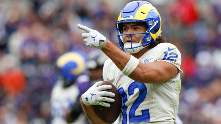 Rams WR Puka Nacua ruled out in London vs. Jaguars