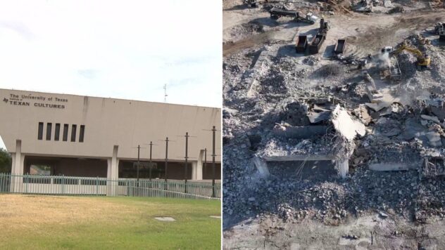 Reduced to rubble: New drone footage captures the little left of the ITC building in downtown San Antonio