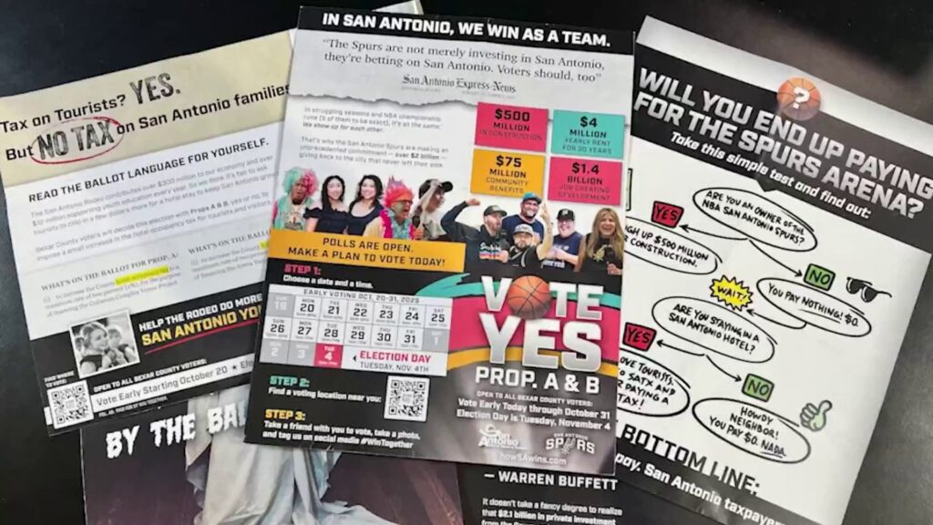 Spurs arena PAC raises ‘astronomical’ $7M to convince voters on Props A and B