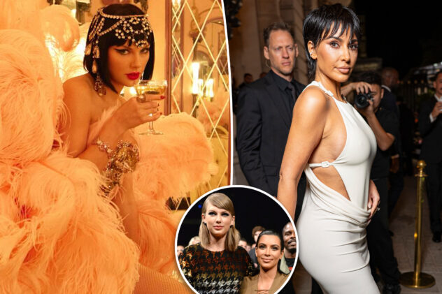 Taylor Swift fans theorize ‘Actually Romantic’ diss track is about Kim Kardashian thanks to one major clue