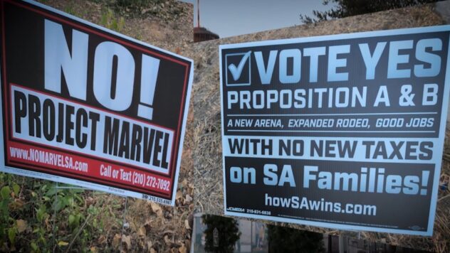 WATCH: Lavaca residents weigh in on Spurs arena vote